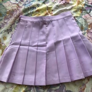 Rare American Apparel Tennis Skirt in Lilac